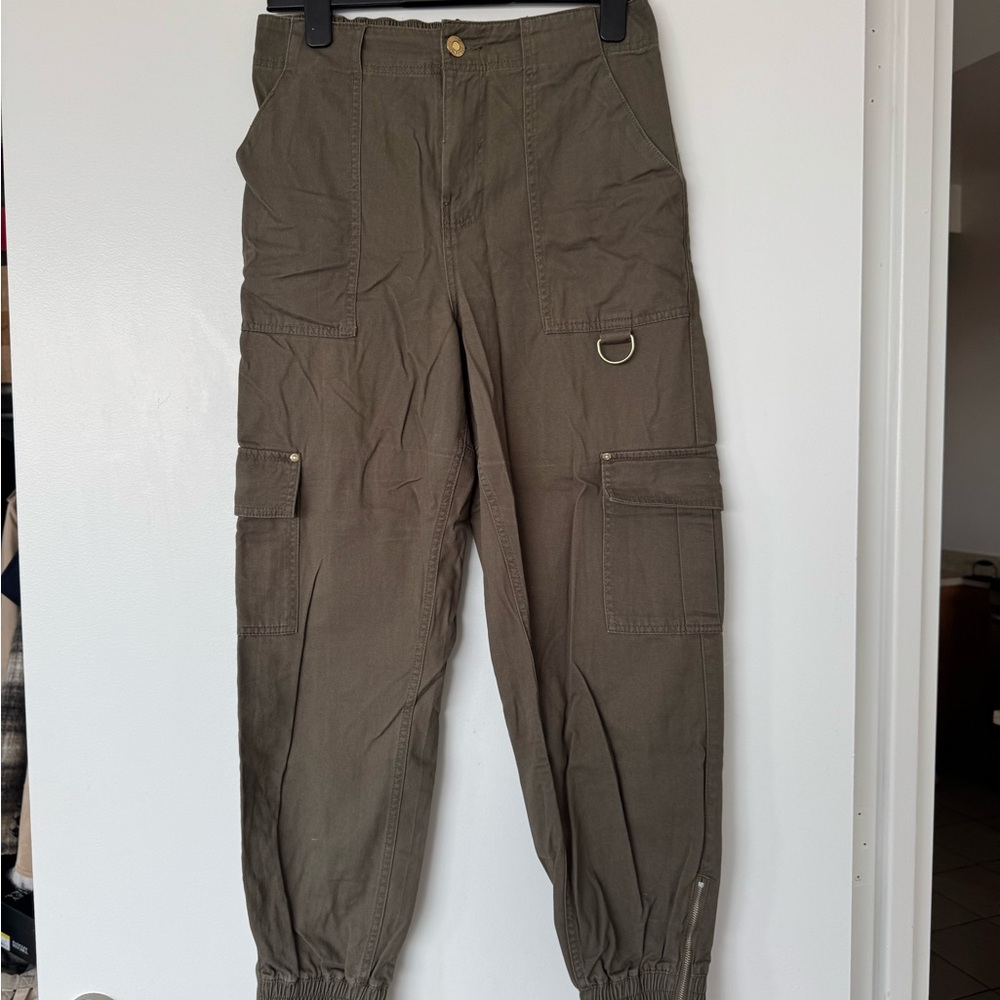 River Island Khaki Cargo Pants